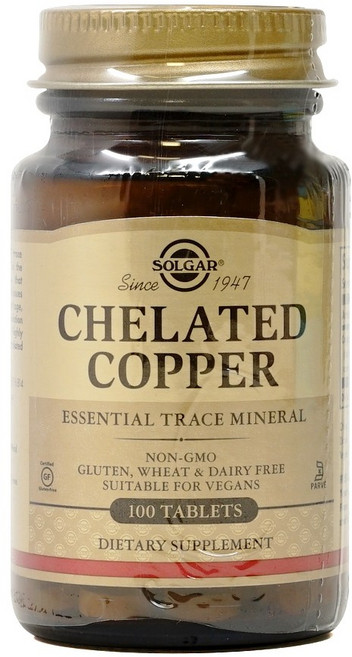 솔가 킬레이트 구리 100정, 1개