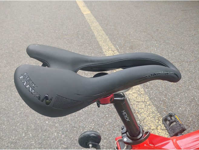 자전거 쿠션 푹신한 자전거전용안장, 1개