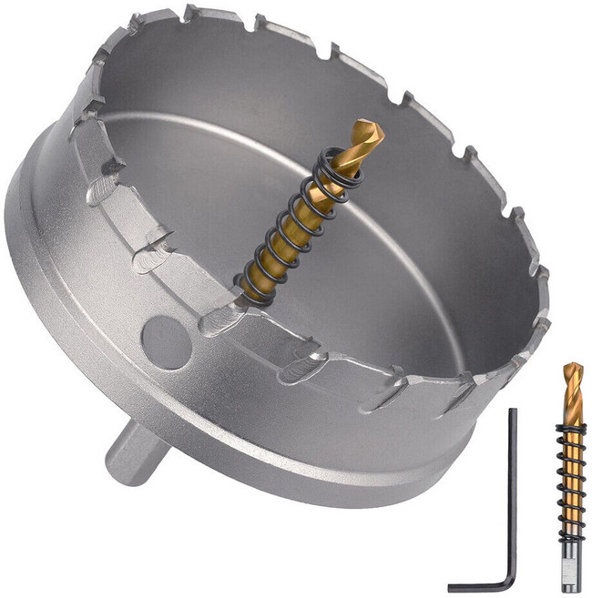 초경홀쏘 강철천공 홀컷터(12mm-160mm) 1개, 100mm