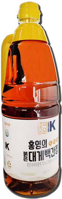 더동쪽바다가는길 홍영의 대게 백간장1.5L, 1개, 1.5L