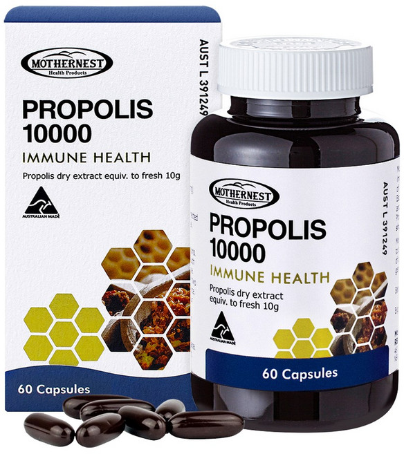 마더네스트 호주 프로폴리스 10000mg, 2개, 60정