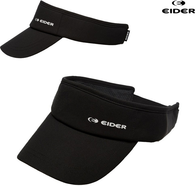 [아이더] UV차단 아이스 썬캡 여름용 경량 등산 썬바이저 냉감 항균 스포츠 모자, 블랙