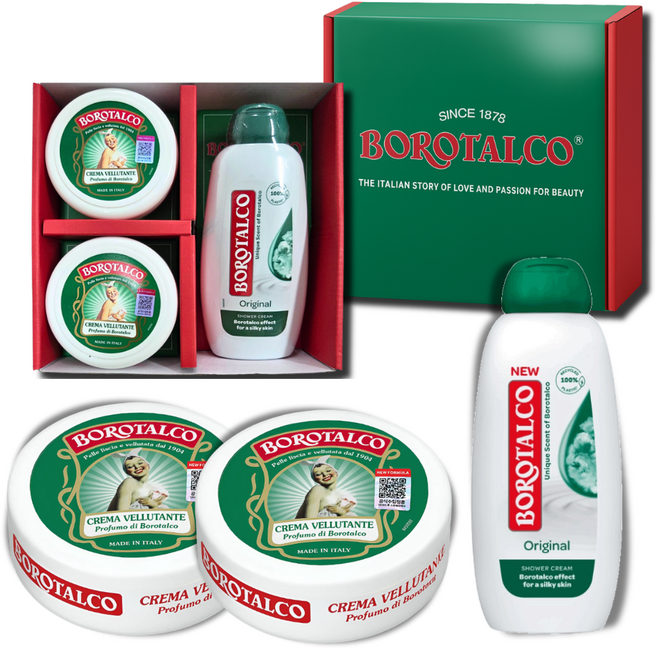 보로탈코 바디크림 150ml 2개 + 샤워크림 250ml 1개 정품인증 패키지세트, 1세트