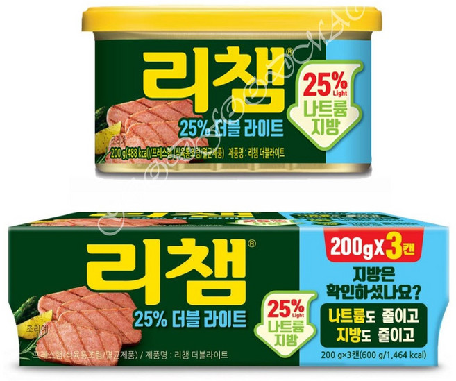 동원 리챔 더블라이트 200g (12개), 12개