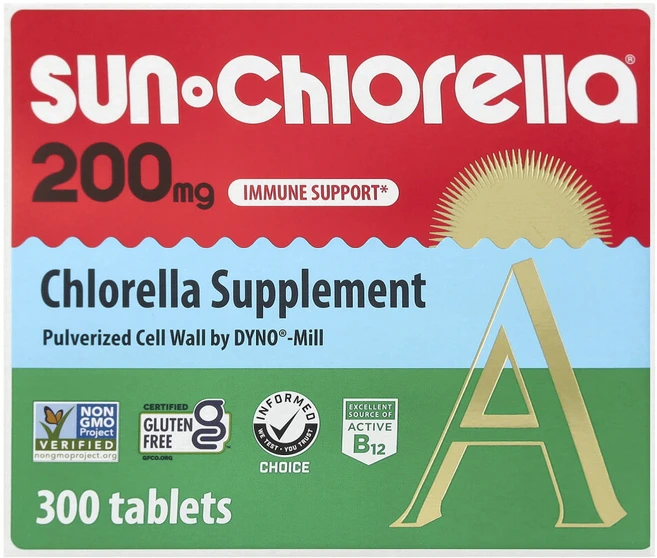 선 클로렐라 클로렐라 보충제 200mg 300정, 1개, 0.9935663305148471 - 쿠팡