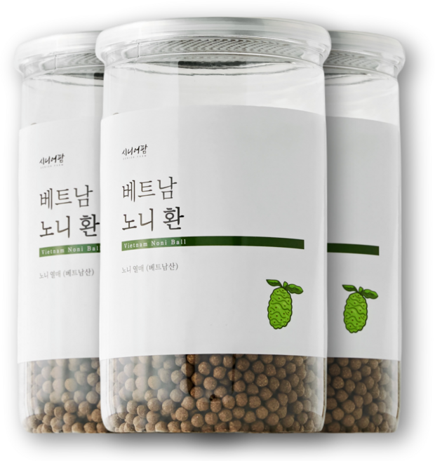 프리미엄 베트남 노니 분말 환, 3개, 400g