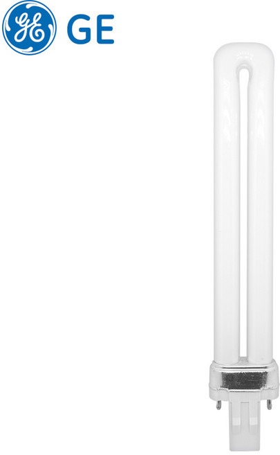 GE 삼파장전구 삼파장형광등 2핀 13W 백색 FPX13W GX23, 1개