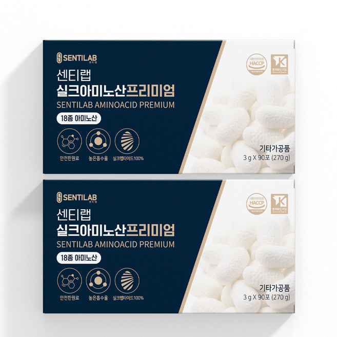 센티랩 실크아미노산 프리미엄, 90g, 6개