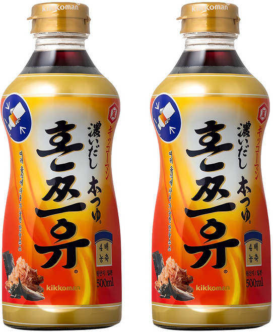 기꼬만 혼쯔유, 500ml, 2개