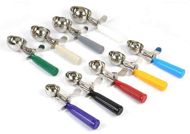 더굿샵 아이스크림 스쿱 아이스크림수저 카페용품 플라스틱스푼, 6호-화이트130g