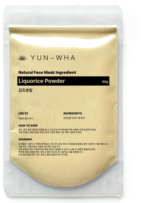 연화 천연팩 감초가루팩 천연팩가루 미용팩 얼굴팩가루, 1개입, 1개