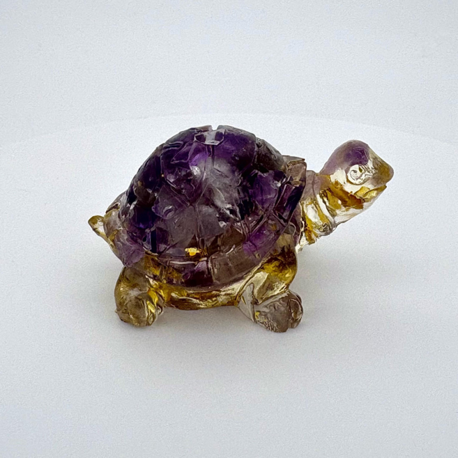 원석 행운거북이 수호 거북이 천연 원석 거북이 히버스컴퍼니, 자수정