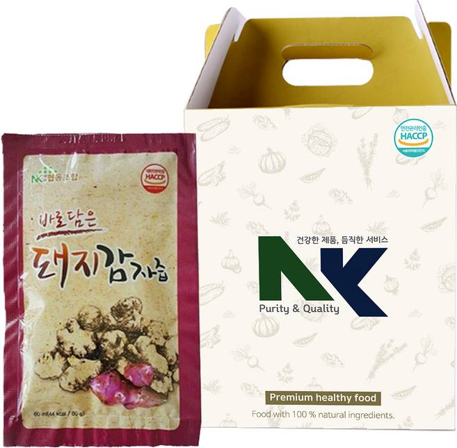 양원농장 바로담은 돼지감자즙, 80ml, 50개