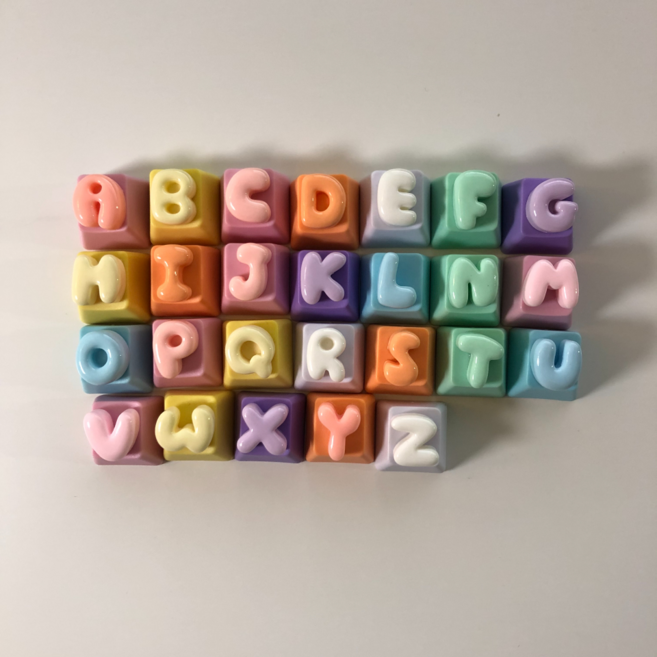 포인트 키캡 esc 알파벳, m