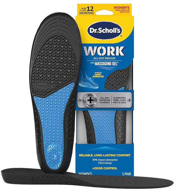 Dr. Scholl's WORK 어드밴스드 마사지 젤 안창용