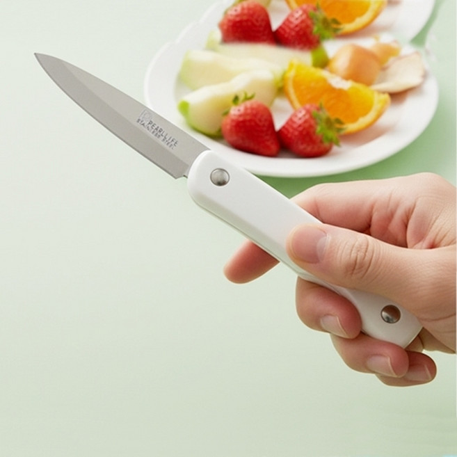 펄라이프 접는과도/과일과도/여행용과도/캠핑용과도/나들이용과도(GD0028), 화이트