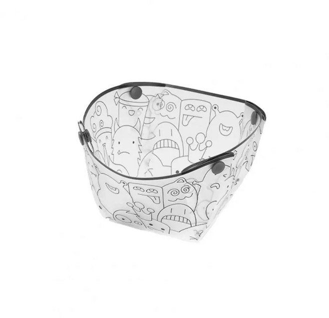 야외 경량 접이식 디너 커피 캠핑 물컵 필터 플레이트 그릇 식기 깔때기 휴대용 다목적, A