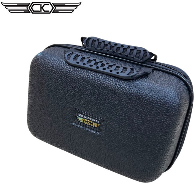 씨케이 하드핏 멀티 릴 케이스 릴백 전동릴가방 베이트릴가방, 1개, 검정