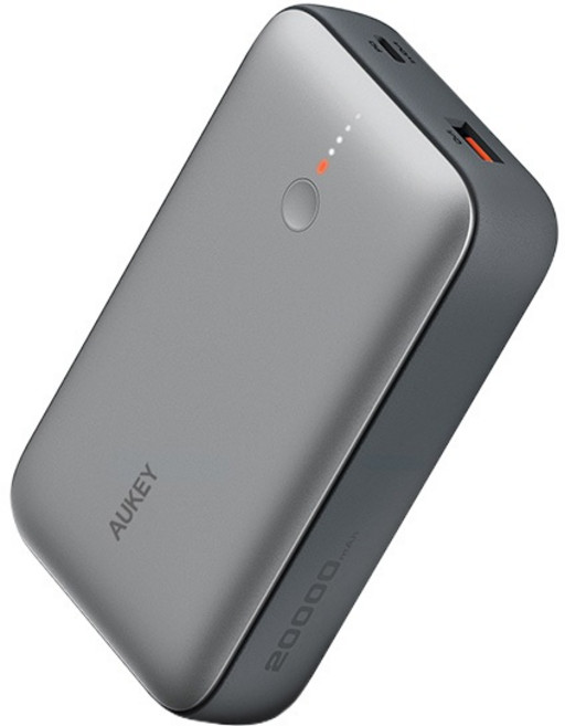 Aukey CUBIE 20000mAh PD 快充行動電源 PB-Y57, 深霧灰
