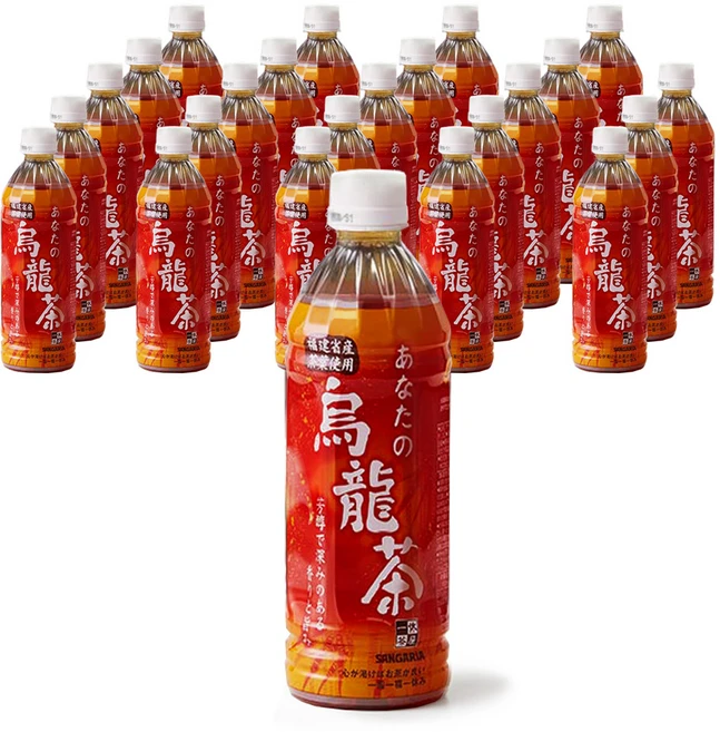 산가리아 당신의 우롱차, 500ml, 24개 - 쿠팡