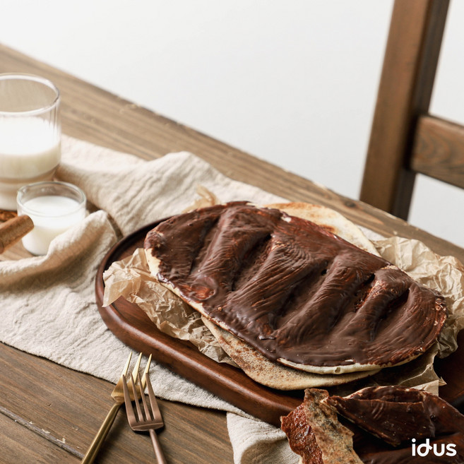 용재빵집 초코공갈빵, 1개, 85g