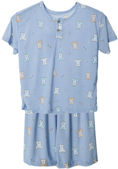 폭스 냉감 캐릭터 반팔 잠옷세트 E6 남아동