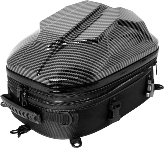 JHD PICK 오토바이 스쿠터 테일백 가방 30L~40L 방수 대용량 헬멧 수납 헬멧가방 리어백 시트백 탑박스, 카본 블랙(Carbon B)