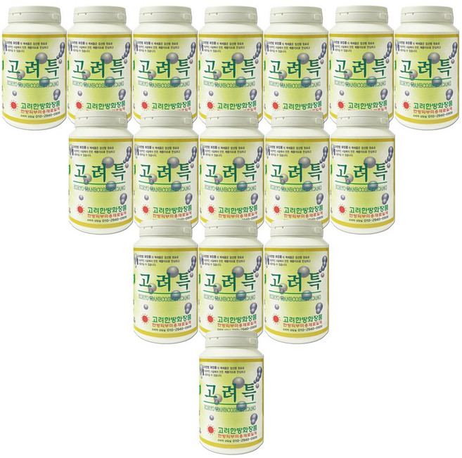 천연 한방 해초팩 고려특 300g, 16개