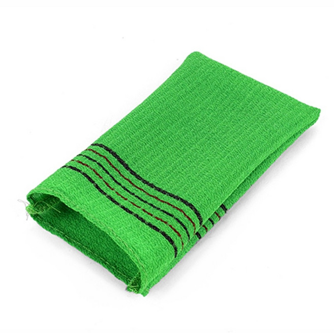 두꺼운 사각 때밀이타올 때장갑 타월 몸 각질제거, 상세페이지 참조, 1개