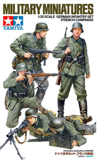 TM35293 1/35 German Soldiers Set France Front, 1개