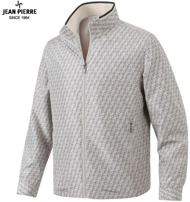 쟌피엘 봄 가을 백화점용 남성 고급 패던 바람막이점퍼 캐쥬얼점퍼 신사점퍼 골프점퍼 중년점퍼