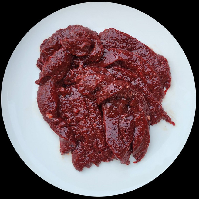 한우 손질 냉장 소지라 600g 비장 생간 특수부위 구이 내장 선지 부산물 신선한 천엽, 손질된 600g, 1개