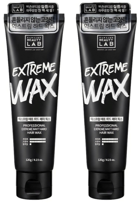 박준뷰티랩 익스트림 매트 하드 헤어왁스, 120g, 2개