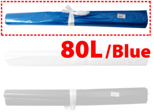 비닐봉투(80L 청색) 50매, 1개, 80L