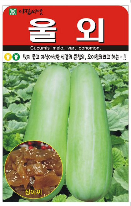 솔림텃밭몰 울외씨앗 20립 오이참외 나나스케 씨앗 종자, 1개