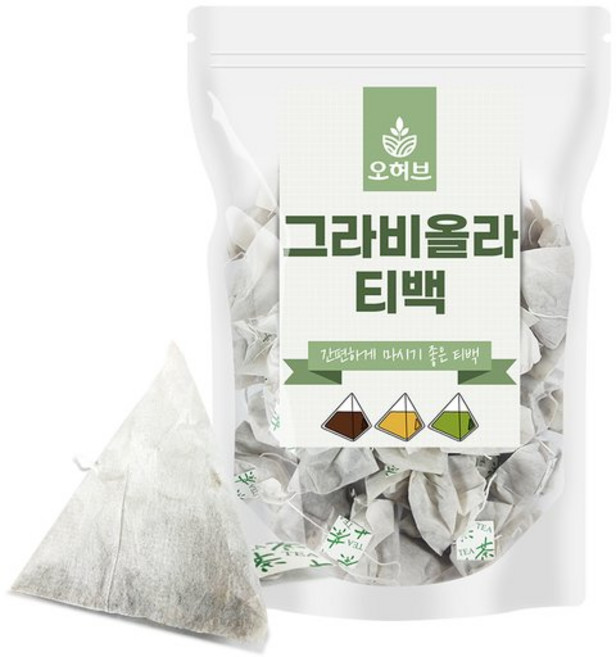 그라비올라 그라비올라차 삼각차티백차 100개 오허브, 둥굴레차티백100개입, 1, 1g