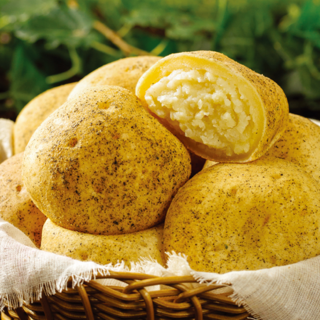 리얼 감자빵 구황작물빵 국내산 감자 대두식품 냉동생지, 1.35kg, 1세트