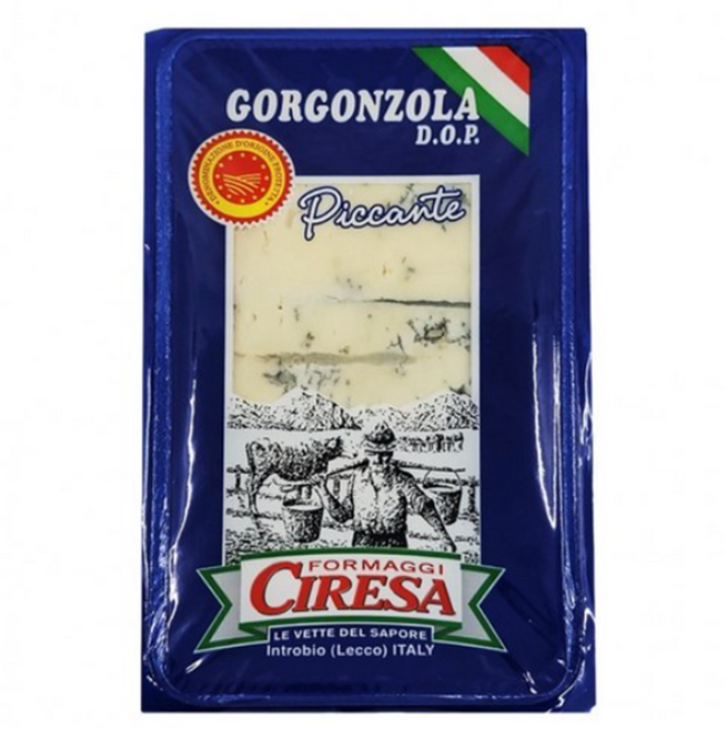 [CIRESA] 시레사 고르곤졸라 피칸테 포션 DOP 200g, 1개