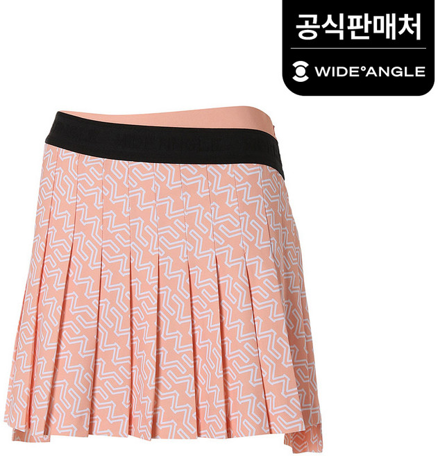 와이드앵글 공식 여성 CO 올오버 모노그램 플리츠 큐롯 L WWP23Q14O1 (정상가:219 000)