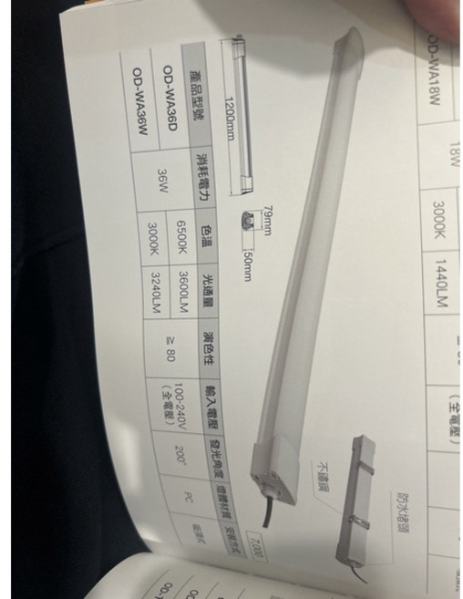 舞光海神防潮燈吸頂式 OD-WA36D 36W 100-240V