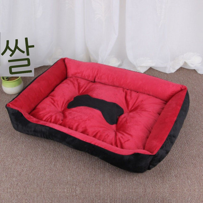 강아지 매트 특대형 쿠션방석 대형견, 1개