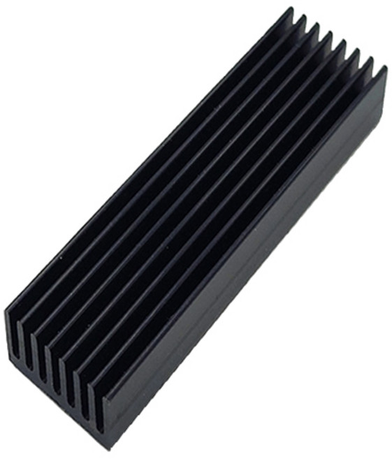 에버쿨 히트싱크 M.2 SSD 방열판 20x70mm CM-2070-10 BK CM-2070-10 BK, 1개
