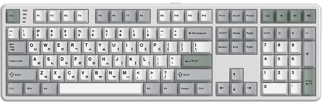 한성컴퓨터 GK798 PRO 메탈화이트 BROWNSUGAR 35g, 1개 - 쿠팡