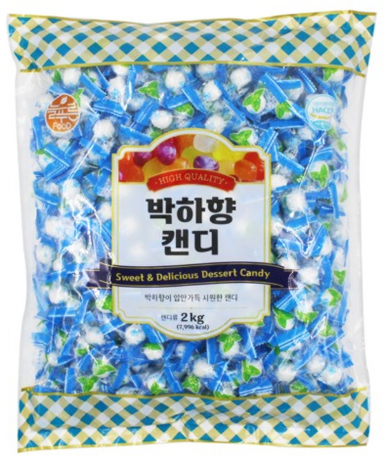 박하향캔디, 1.7kg, 1개