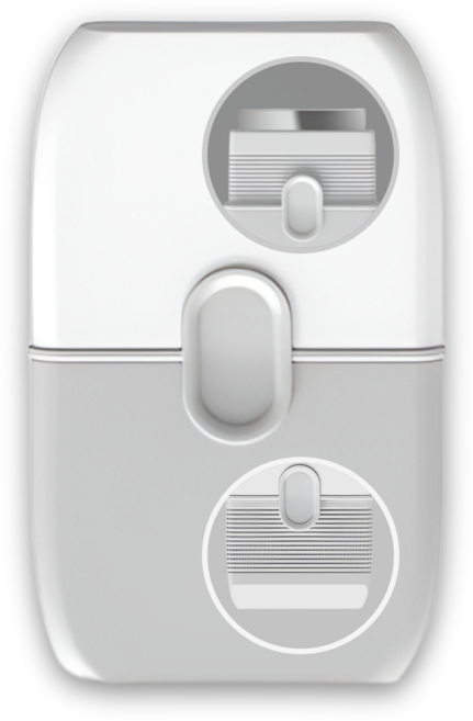 247Products 포터블 멀티 스크래퍼, 4개, 그레이