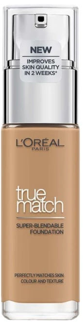 L'Oreal 로레알 트루 매치 7W 골든 앰버 파운데이션 30ml LOreal True Match Foundation, 1개 - 쿠팡