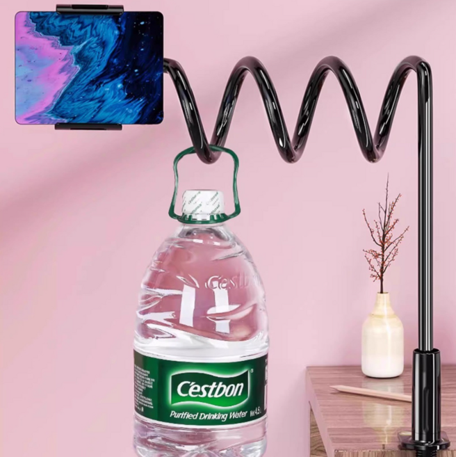 바름상점 침대 책상 운동용 거치대, 블랙, 휴대폰/태블릿PC 거치대, 1개