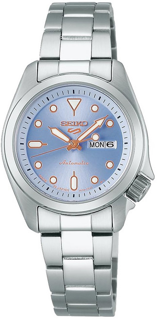 SEIKO5 女用SKX系列運動自動不鏽鋼金屬手錶 SRRA001