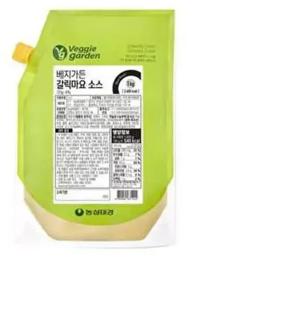 베지가든 갈릭마요소스 1kg (식물성), 1개