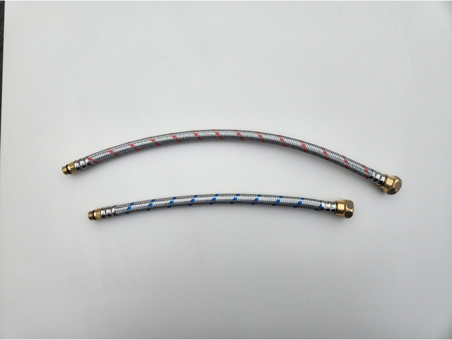 대림바스 DL-B9010 전용 호스 온수 냉수 자바라 DLB9010 부품 셀프교체, 온수호스, 1개